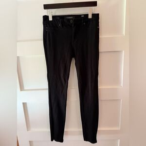 Liverpool Madonna Black Leggings Size 6 /28 short